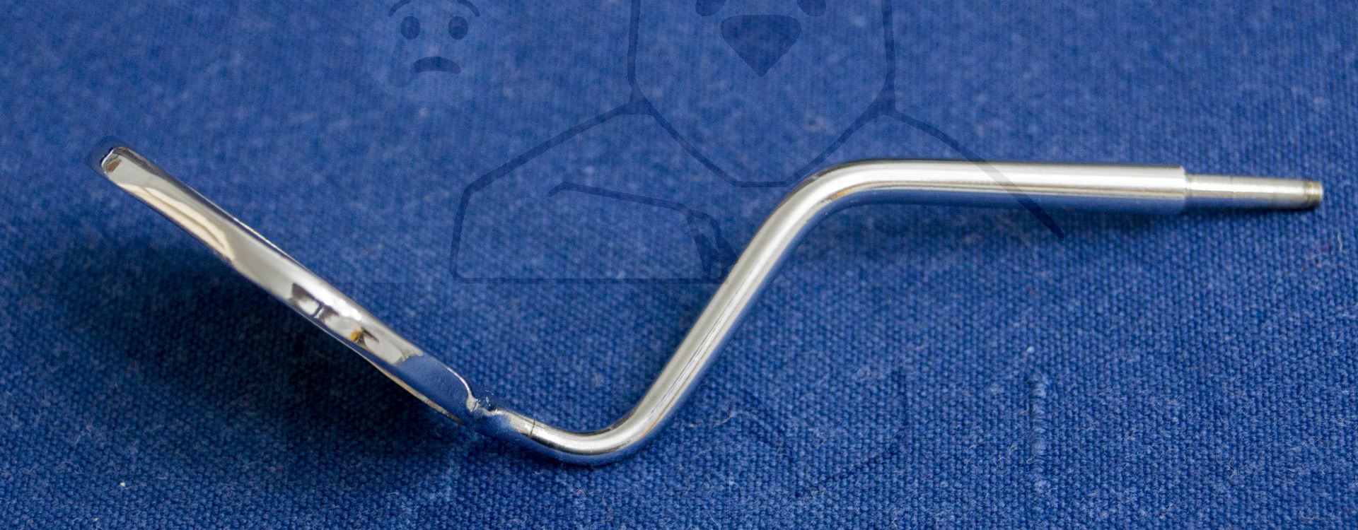 Röntgenspiegel "Röntgen-Freund", Ansicht von der Seite